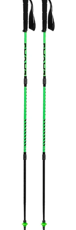 Hot Bâton Quick Stick Carbon 120 Vert Bâtons Trail