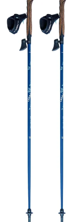 Bâton Stick Carbone 40% Bleu Bâtons Marche Nordique