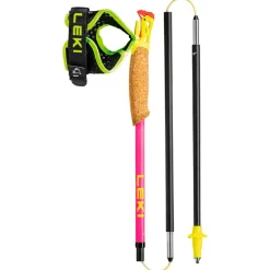 New Bâton Ultratrail Fx.One Superlite Neon Pink Neon Yellow Natural Carbon Bâtons Trail