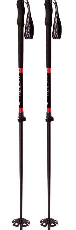 Discount Bâton X-Plore 2 Alu W Black Carmin Femme Bâtons Téléscopiques|Bâtons Femme