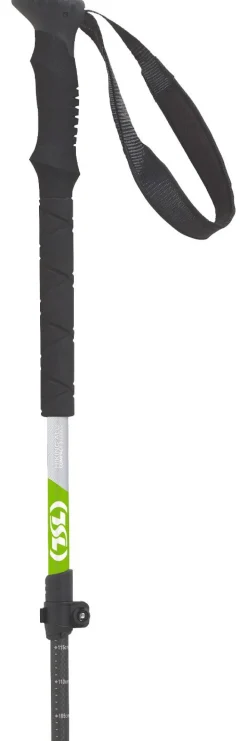 Discount Bâton Hiking Carbon Compact 3 Cross Twist Black Green Bâtons De Randonnée Carbone|Bâtons De Marche Télescopique