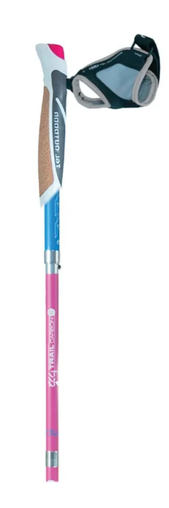 Discount Bâton Trail Carbon 4 Cork Short Women Flamingo Bâtons Trail
