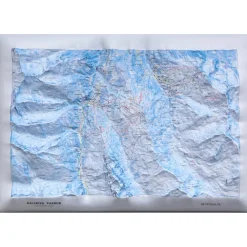 Carte 3D<Deniveles Carte 3D Domaine Galibier-Thabor (Winter)