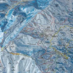 Carte 3D<Deniveles Carte 3D Domaines Les Sybelles