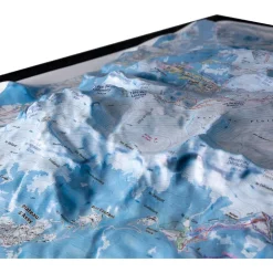 Carte 3D<Deniveles Carte 3D Domaine Le Grand Massif