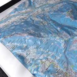Carte 3D<Deniveles Carte 3D Domaine Le Grand Massif