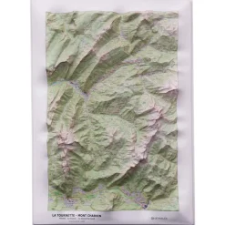 Carte 3D La Tournette & Mont Charvin Carte 3D