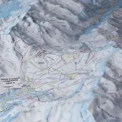 Carte 3D<Deniveles Carte 3D Le Grand Domaine (Valmorel, Saint-Franois Longchamps)
