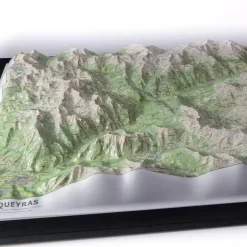 Carte 3D<Deniveles Carte 3D Le Queyras