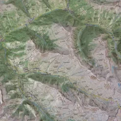 Carte 3D<Deniveles Carte 3D Le Queyras