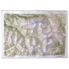 Carte 3D<Deniveles Carte 3D Les Ecrins Nord
