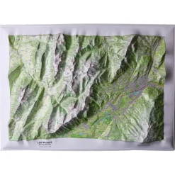 Sale Carte 3D Massif Des Bauges Carte 3D