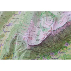 Sale Carte 3D Massif Des Bauges Carte 3D