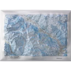 Carte 3D<Deniveles Carte 3D Serre-Chevalier