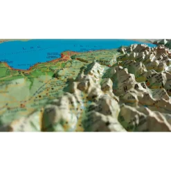 Carte 3D<3DMAP Carte 3D La Haute-Savoie