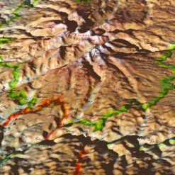 Carte 3D<3DMAP Carte 3D Le Cantal