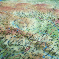 Carte 3D<3DMAP Carte 3D Le Massif Central