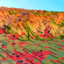 Carte 3D<3DMAP Carte 3D Le Massif Des Vosges