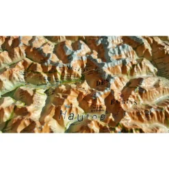 Carte 3D Le Massif Des Ecrins Carte 3D