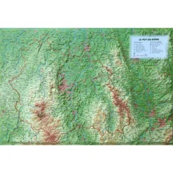 Carte 3D<3DMAP Carte 3D Le Puy De Dôme