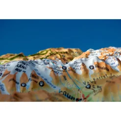 Online Carte 3D Le Tour Du Mont-Blanc Carte 3D