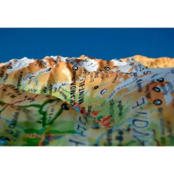 Online Carte 3D Le Tour Du Mont-Blanc Carte 3D