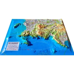 Discount Carte 3D Les Calanques (Marseille-Cassis-La Ciotat) Carte 3D