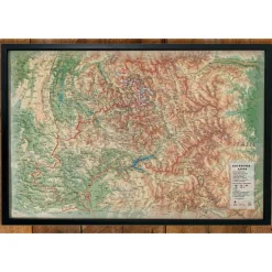Discount Carte 3D Les Hautes-Alpes Carte 3D