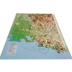 Hot Carte 3D Les Massifs De Provence Carte 3D