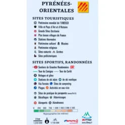 Sale Carte 3D Les Pyrénées-Orientales Carte 3D