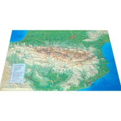 Carte 3D<3DMAP Carte 3D Les Pyrénnées