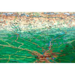 Carte 3D<3DMAP Carte 3D Les Pyrénnées