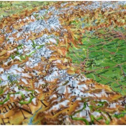 Discount Carte 3D Massif De L'arc Alpin Carte 3D