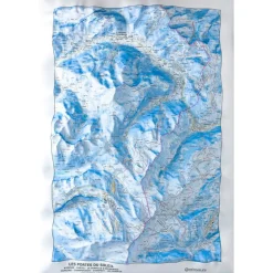 Online Carte Des Pistes Portes Du Soleil Avoriaz Châtel Chapelle d’Abondance + Cadre Carte 3D