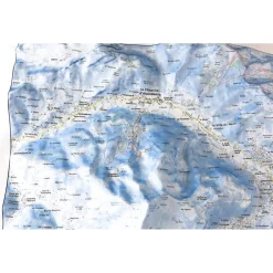 Online Carte Des Pistes Portes Du Soleil Avoriaz Châtel Chapelle d’Abondance + Cadre Carte 3D