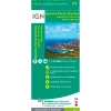 Hot Carte Ajaccio Porto-Vecchio Aiguilles de Bavella Monte Renoso Carte Ign