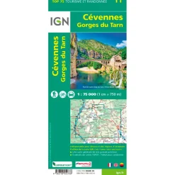 Carte Ign<IGN Carte Cevennes Gorges du Tarn