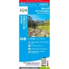 Carte Ign<IGN Carte 2349ETR Massif du Canigou - Résistante