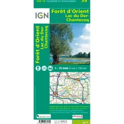 Carte Ign<IGN Carte Foret D'orient Lac Du Der-Chantecoq