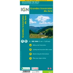 Carte Ign<IGN Carte Grandes Traversées du Jura