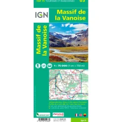 Hot Carte Massif de la Vanoise Carte Ign