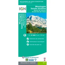 Carte Ign<IGN Carte Montagne Sainte-Victoire