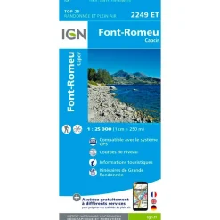 Clearance Carte 2148Ot Vicdessos, Pics Estats Et Pic Du Montcalm / Recto Carte Ign