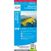 New Carte 3334OTR Massif de la Chartreuse Sud - Résistante Carte Ign