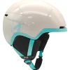 Clearance Casque Orion Junior Blanc Nacré Turquoise Verni Enfant Casques Enfant