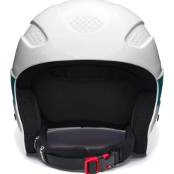 Discount Casque Elias Shiny White Violet Bondi Blue Enfant Casques Enfant
