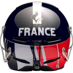 Casques Femme|Casques Homme<Briko Casque Slalom Epp - France Shiny Tangaroa Blue White