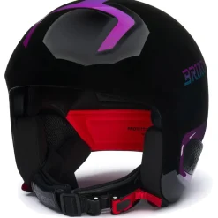 New Casque Vulcano 2.0 Shiny Black Violet Bondi Blue Femme Casques Homme|Casques Femme