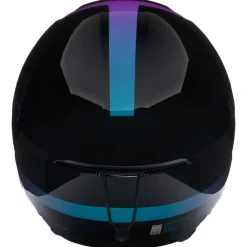 New Casque Vulcano 2.0 Shiny Black Violet Bondi Blue Femme Casques Homme|Casques Femme