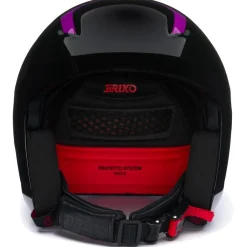 New Casque Vulcano 2.0 Shiny Black Violet Bondi Blue Femme Casques Homme|Casques Femme